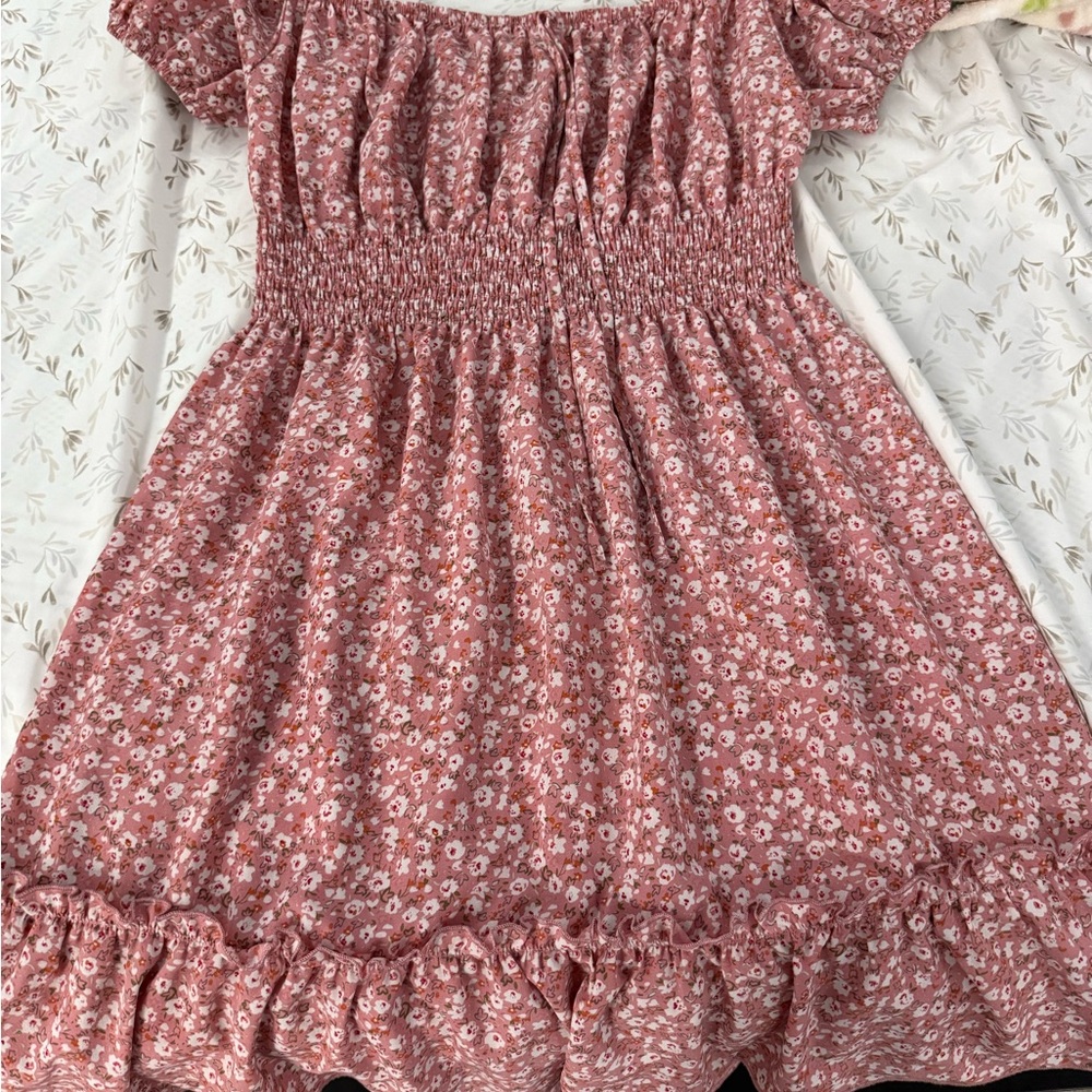 Floral Pink Dress